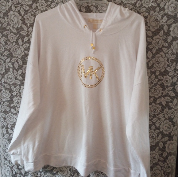 michael kors hoodie gold
